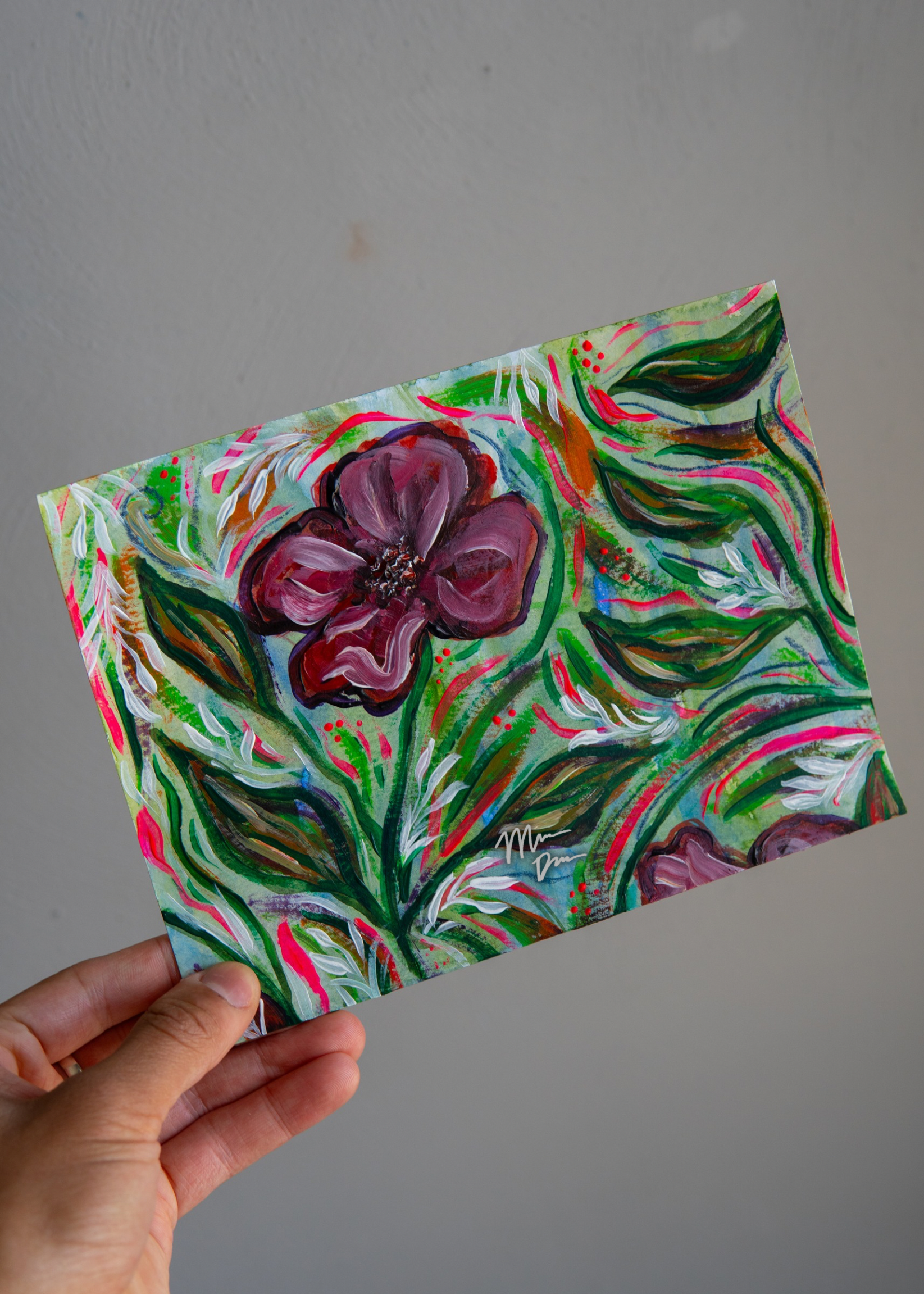 Floral Collection #2 Card — artworkbymiles